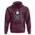 Funny Fishing Lover Hoodie Pirate Skull Fishing Hook Compass - Wonder Print Shop