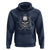 Funny Fishing Lover Hoodie Pirate Skull Fishing Hook Compass - Wonder Print Shop