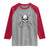 Funny Fishing Lover Raglan Shirt Pirate Skull Fishing Hook Compass - Wonder Print Shop