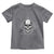 Funny Fishing Lover Toddler T Shirt Pirate Skull Fishing Hook Compass - Wonder Print Shop