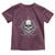 Funny Fishing Lover Toddler T Shirt Pirate Skull Fishing Hook Compass - Wonder Print Shop