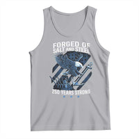 Navy Military 250th Anniversary Tank Top Forged Of Salt And Steel 250 Years Strong - Wonder Print Shop