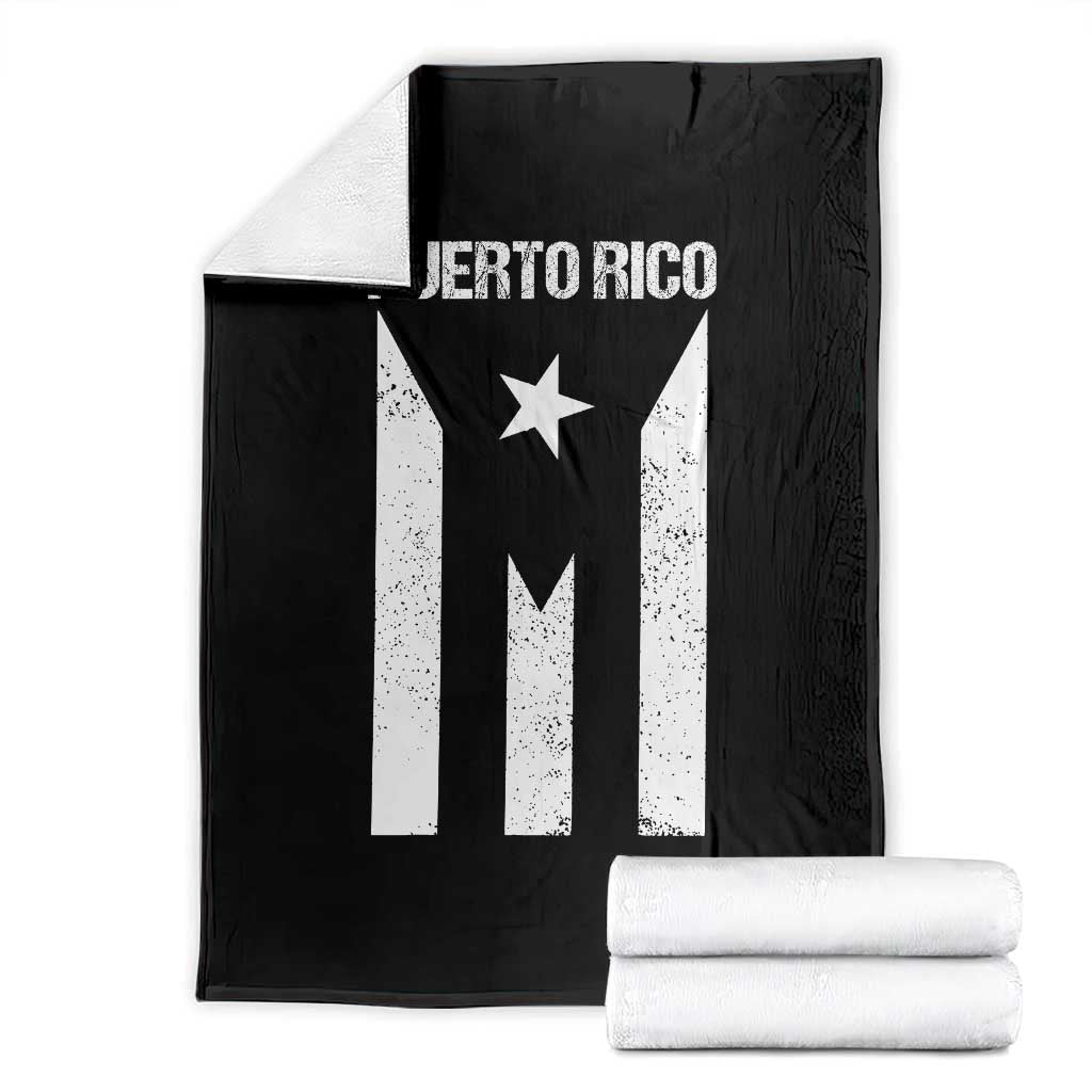 Puerto Rico Boricua Flag Proud Puerto Rican Heritage Throw Blanket - Wonder Print Shop