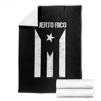 Puerto Rico Boricua Flag Proud Puerto Rican Heritage Throw Blanket - Wonder Print Shop