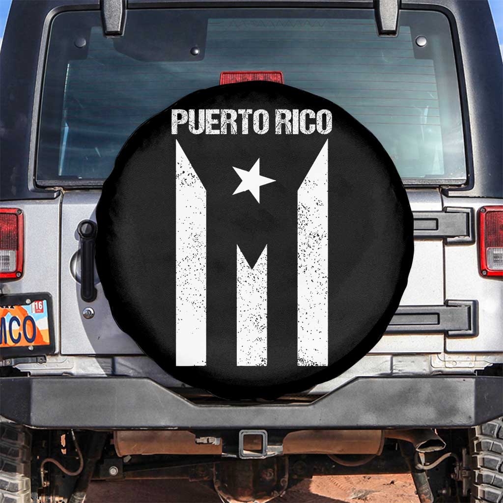 Puerto Rico Boricua Flag Proud Puerto Rican Heritage Spare Tire Cover - Wonder Print Shop