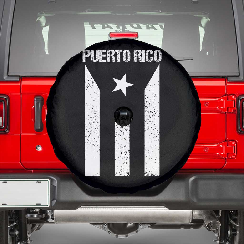 Puerto Rico Boricua Flag Proud Puerto Rican Heritage Spare Tire Cover - Wonder Print Shop
