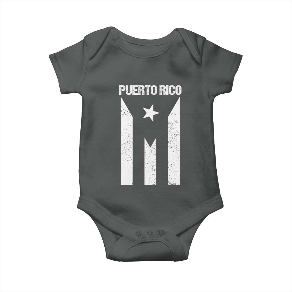 Puerto Rico Boricua Flag Proud Puerto Rican Heritage Baby Onesie - Wonder Print Shop