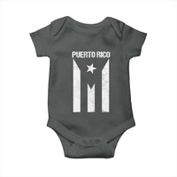 Puerto Rico Boricua Flag Proud Puerto Rican Heritage Baby Onesie - Wonder Print Shop