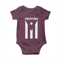 Puerto Rico Boricua Flag Proud Puerto Rican Heritage Baby Onesie - Wonder Print Shop