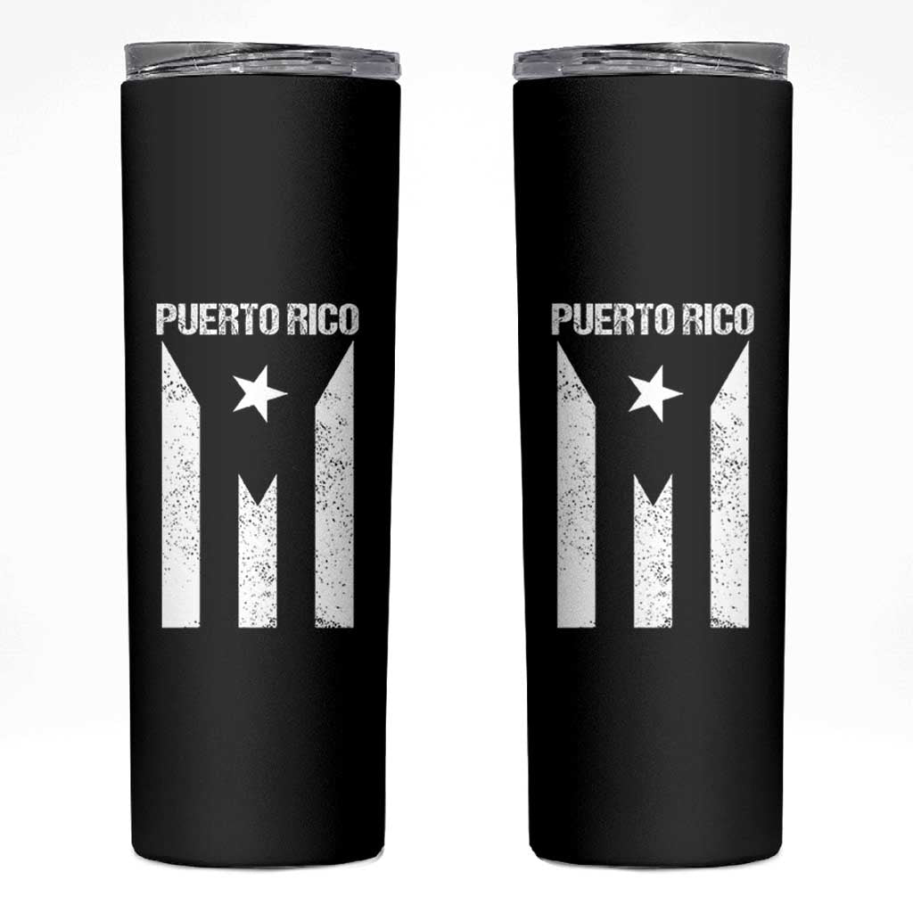 Puerto Rico Boricua Flag Proud Puerto Rican Heritage Skinny Tumbler - Wonder Print Shop