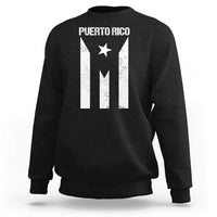 Puerto Rico Boricua Flag Proud Puerto Rican Heritage Sweatshirt - Wonder Print Shop