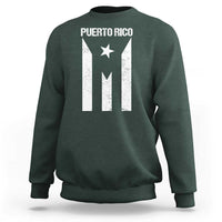 Puerto Rico Boricua Flag Proud Puerto Rican Heritage Sweatshirt - Wonder Print Shop