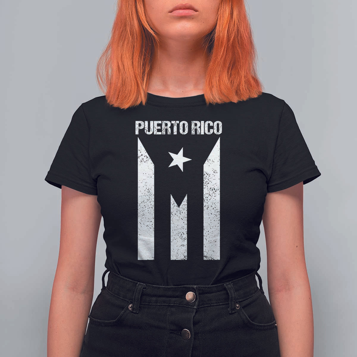 Puerto Rico Boricua Flag Proud Puerto Rican Heritage T Shirt For Women - Wonder Print Shop