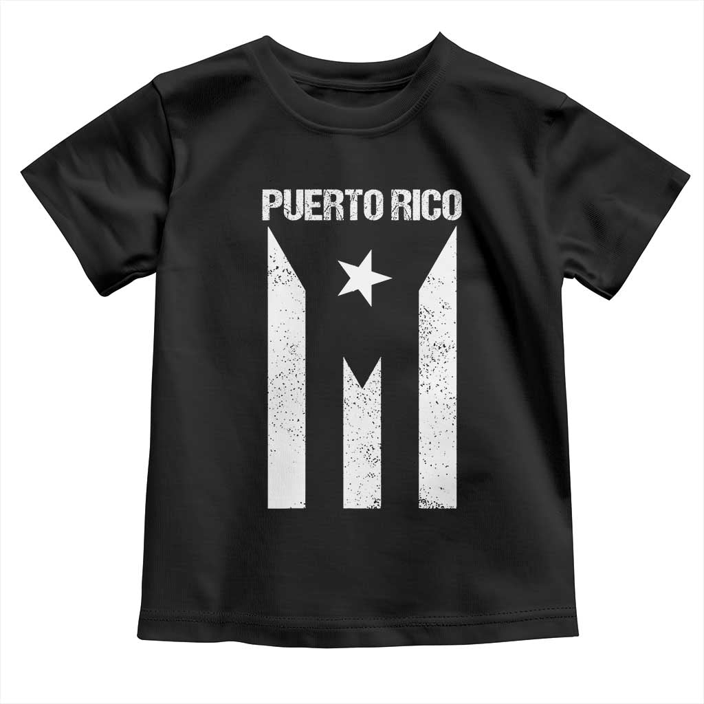Puerto Rico Boricua Flag Proud Puerto Rican Heritage Toddler T Shirt - Wonder Print Shop