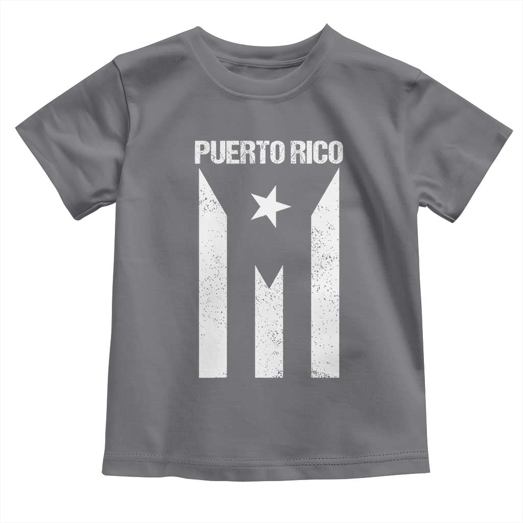 Puerto Rico Boricua Flag Proud Puerto Rican Heritage Toddler T Shirt - Wonder Print Shop