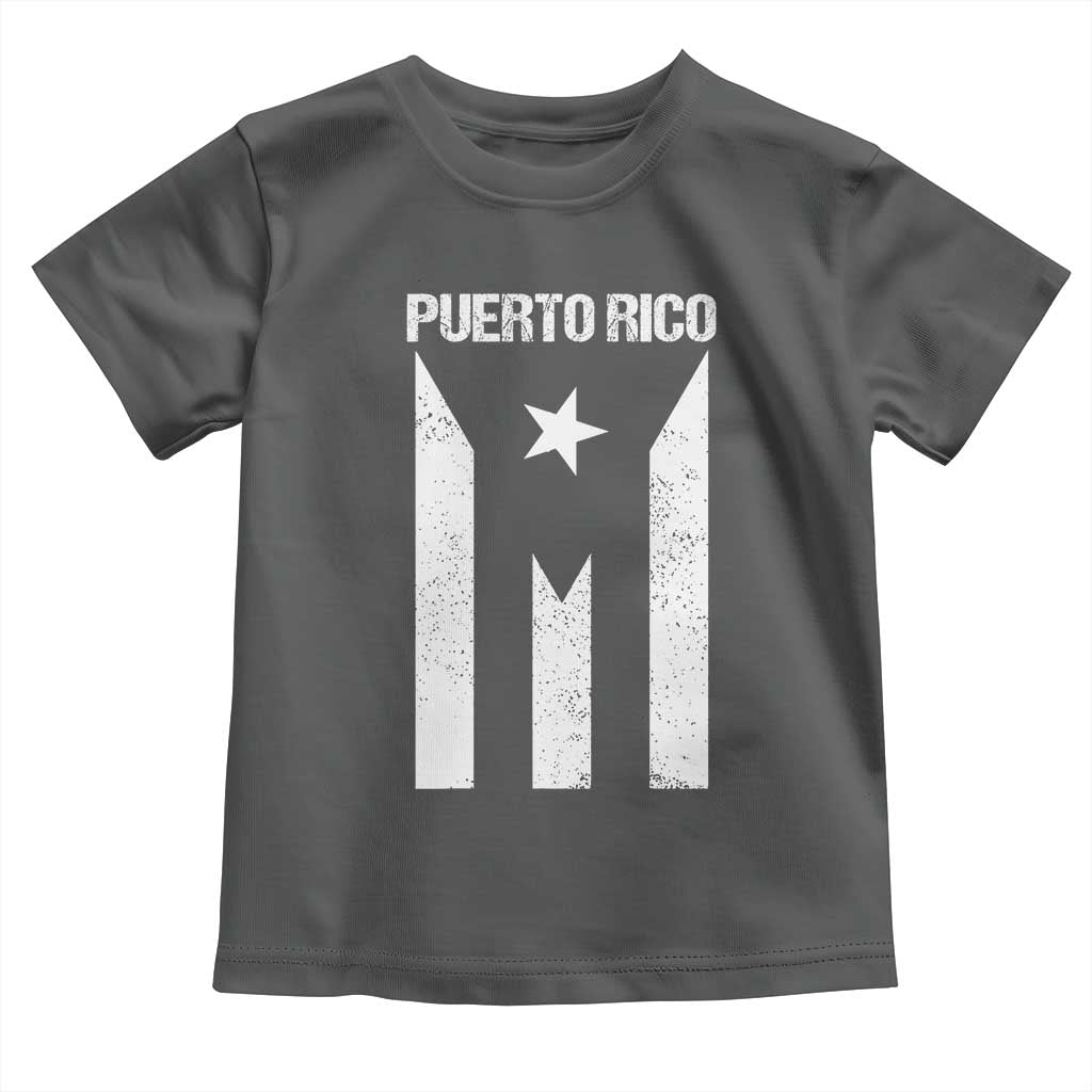 Puerto Rico Boricua Flag Proud Puerto Rican Heritage Toddler T Shirt - Wonder Print Shop