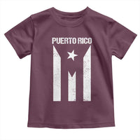 Puerto Rico Boricua Flag Proud Puerto Rican Heritage Toddler T Shirt - Wonder Print Shop