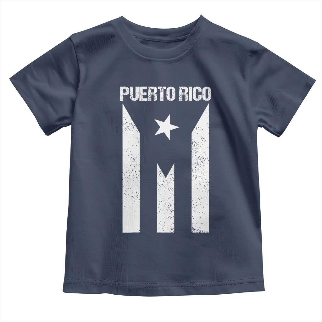 Puerto Rico Boricua Flag Proud Puerto Rican Heritage Toddler T Shirt - Wonder Print Shop