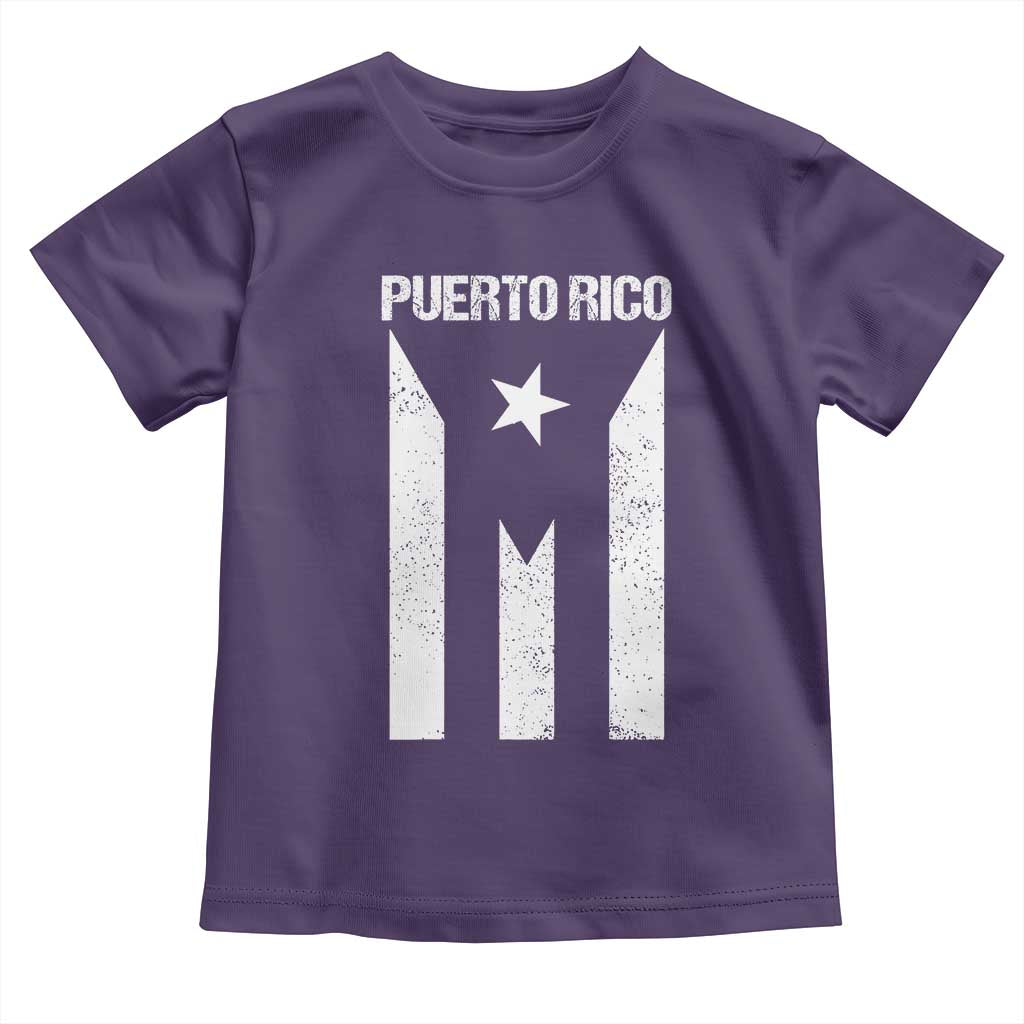Puerto Rico Boricua Flag Proud Puerto Rican Heritage Toddler T Shirt - Wonder Print Shop