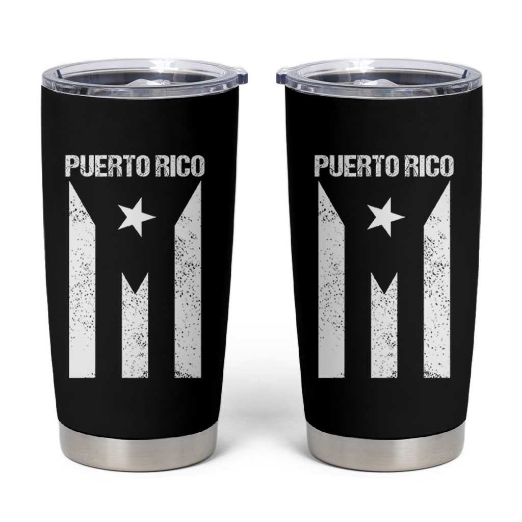 Puerto Rico Boricua Flag Proud Puerto Rican Heritage Tumbler Cup - Wonder Print Shop