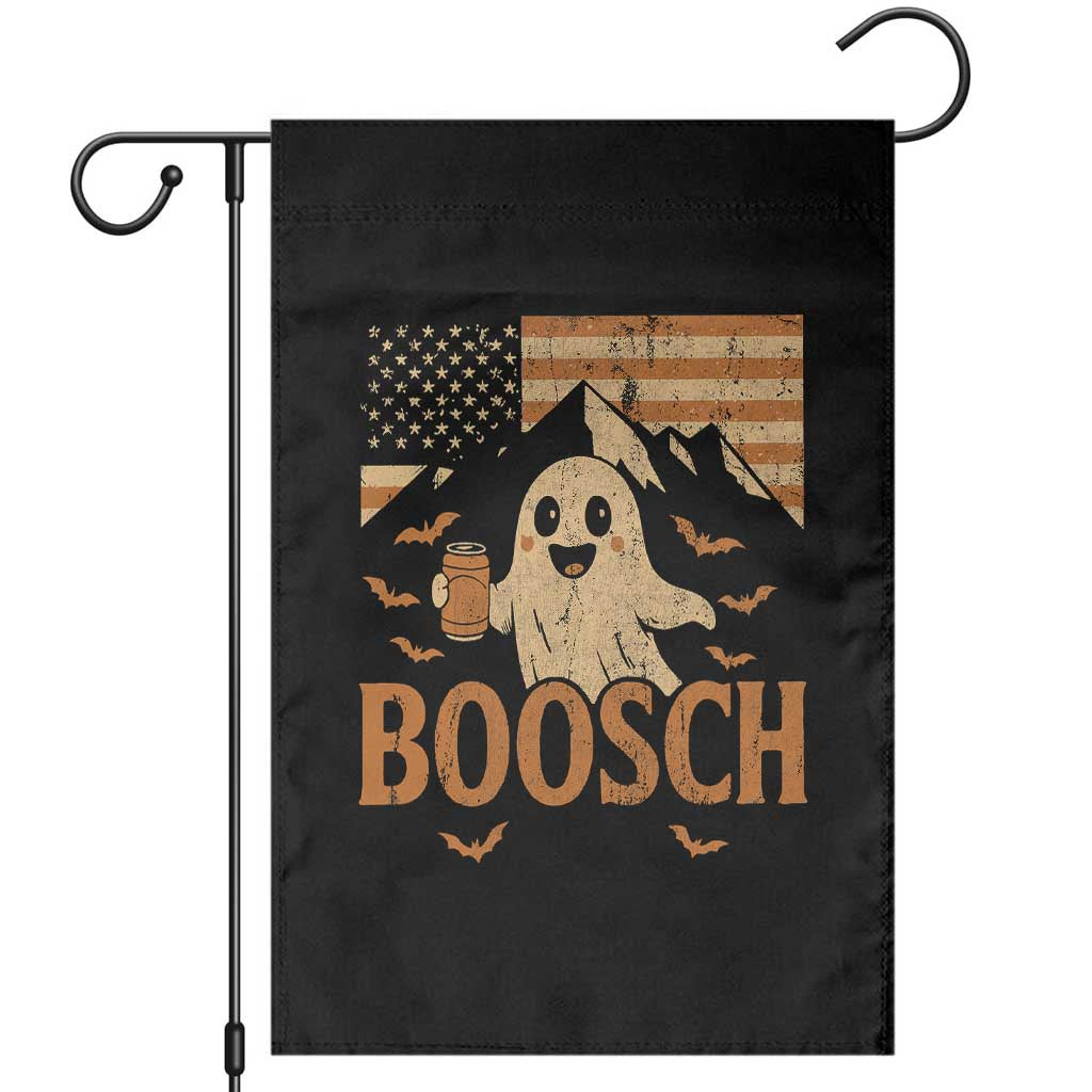 Funny Ghost Boosch Beer Halloween Garden Flag Vintage American Flag - Wonder Print Shop