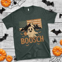 Funny Ghost Boosch Beer Halloween T Shirt Vintage American Flag - Wonder Print Shop