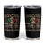 Italian By Blood American By Birth Patriot By Choice Tumbler Cup Funny Italian American Skull USA Flag - Wonder Print Shop