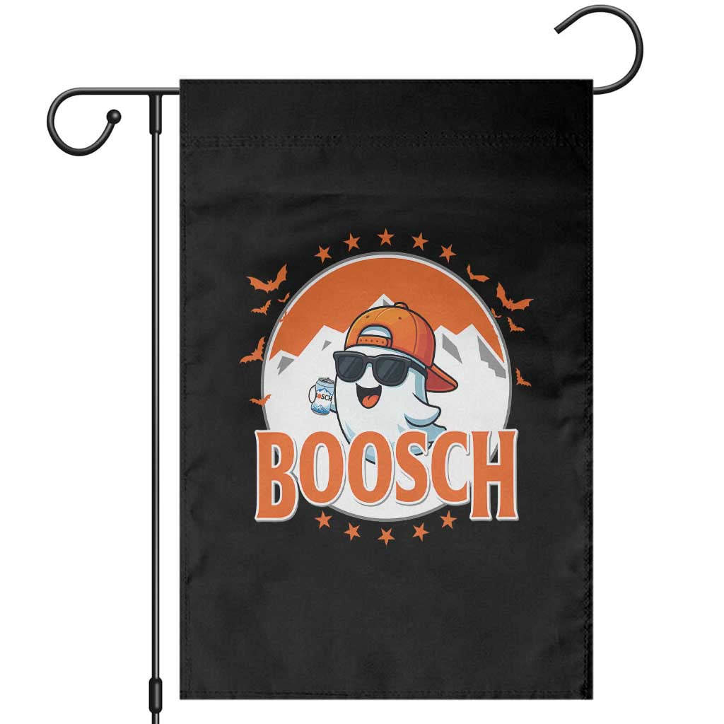 Funny Ghost Boosch Beer Halloween Garden Flag Mountain Bat - Wonder Print Shop