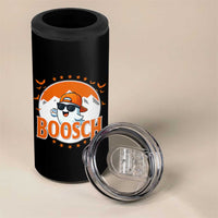 Funny Ghost Boosch Beer Halloween 4 in 1 Can Cooler Tumbler Mountain Bat - Wonder Print Shop