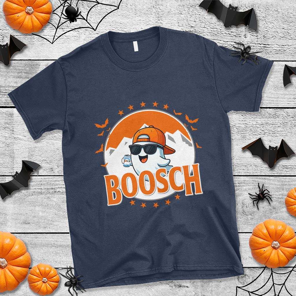 Funny Ghost Boosch Beer Halloween T Shirt Mountain Bat - Wonder Print Shop