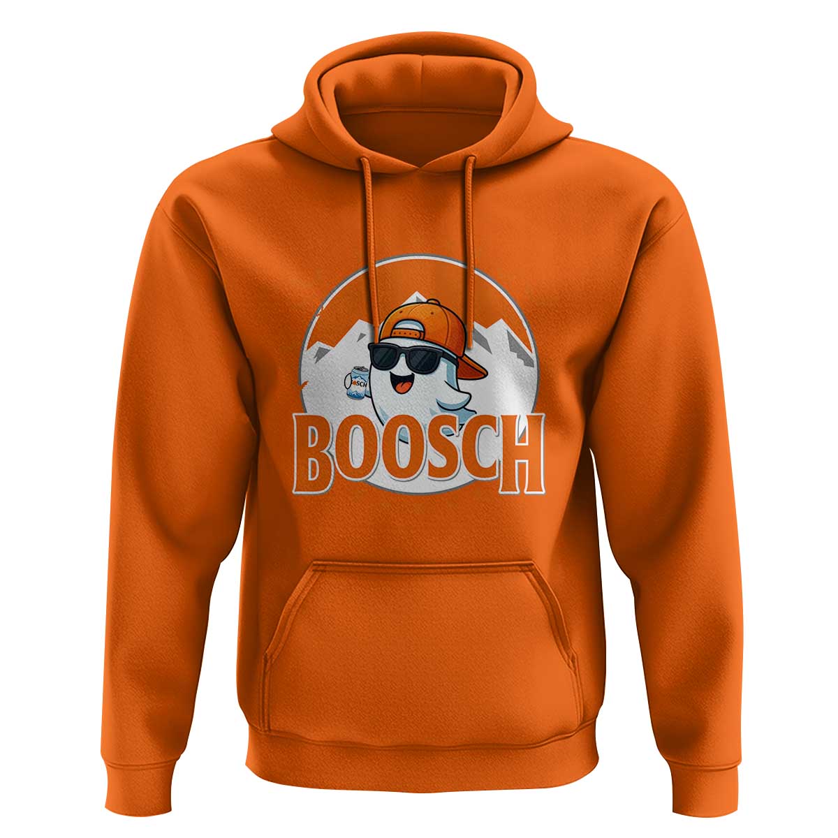 Funny Ghost Boosch Beer Halloween Hoodie Mountain Bat - Wonder Print Shop