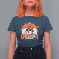 Funny Ghost Boosch Beer Halloween T Shirt For Women Mountain Bat - Wonder Print Shop