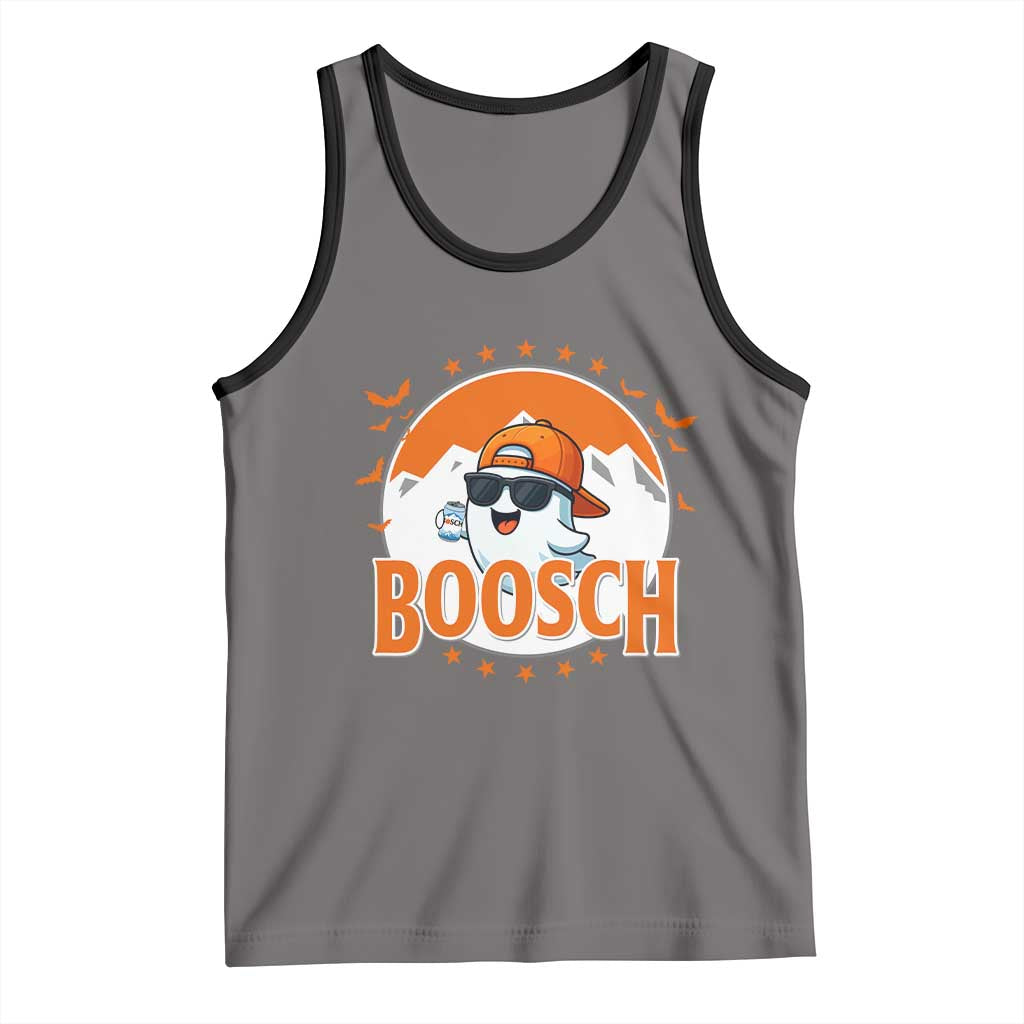 Funny Ghost Boosch Beer Halloween Tank Top Mountain Bat - Wonder Print Shop