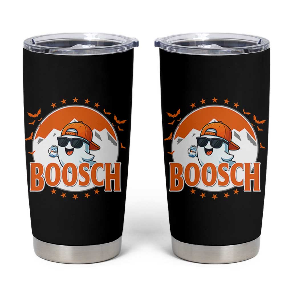 Funny Ghost Boosch Beer Halloween Tumbler Cup Mountain Bat - Wonder Print Shop