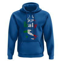 Funny Italia Heritage Pride Hoodie Vintage Italian Map Mafia Gangster - Wonder Print Shop