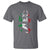 Funny Italia Heritage Pride T Shirt Vintage Italian Map Mafia Gangster - Wonder Print Shop