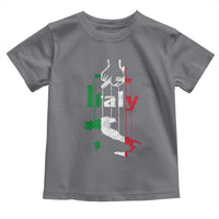 Funny Italia Heritage Pride Toddler T Shirt Vintage Italian Map Mafia Gangster - Wonder Print Shop
