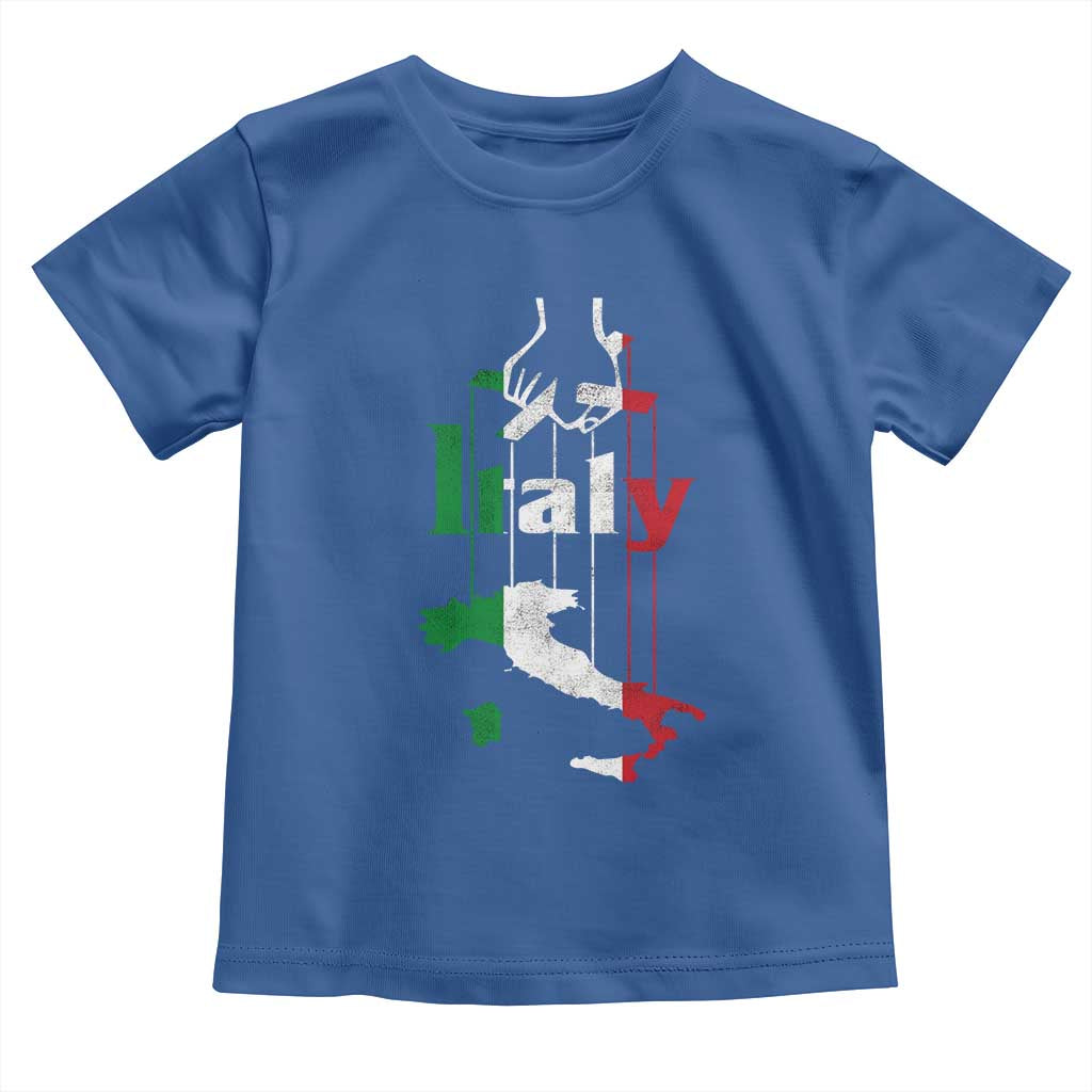 Funny Italia Heritage Pride Toddler T Shirt Vintage Italian Map Mafia Gangster - Wonder Print Shop