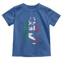 Funny Italia Heritage Pride Toddler T Shirt Vintage Italian Map Mafia Gangster - Wonder Print Shop