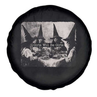 Funny Witch Girls Will Be Girls Spare Tire Cover Feminist Halloween - Wonder Print Shop