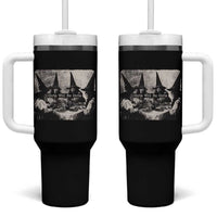 Funny Witch Girls Will Be Girls Tumbler With Handle Feminist Halloween - Wonder Print Shop