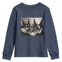 Funny Witch Girls Will Be Girls Youth Sweatshirt Feminist Halloween - Wonder Print Shop