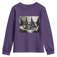 Funny Witch Girls Will Be Girls Youth Sweatshirt Feminist Halloween - Wonder Print Shop