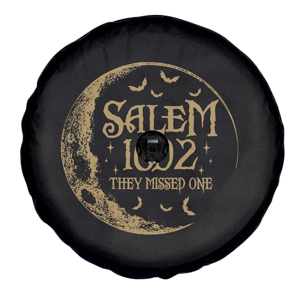 Salem 1692 They Missed One Spare Tire Cover Halloween Feminist Witch Trials - Wonder Print Shop