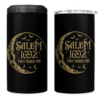 Salem 1692 They Missed One 4 in 1 Can Cooler Tumbler Halloween Feminist Witch Trials - Wonder Print Shop