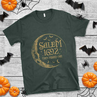 Salem 1692 They Missed One T Shirt Halloween Feminist Witch Trials - Wonder Print Shop