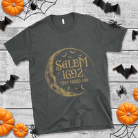 Salem 1692 They Missed One T Shirt Halloween Feminist Witch Trials - Wonder Print Shop