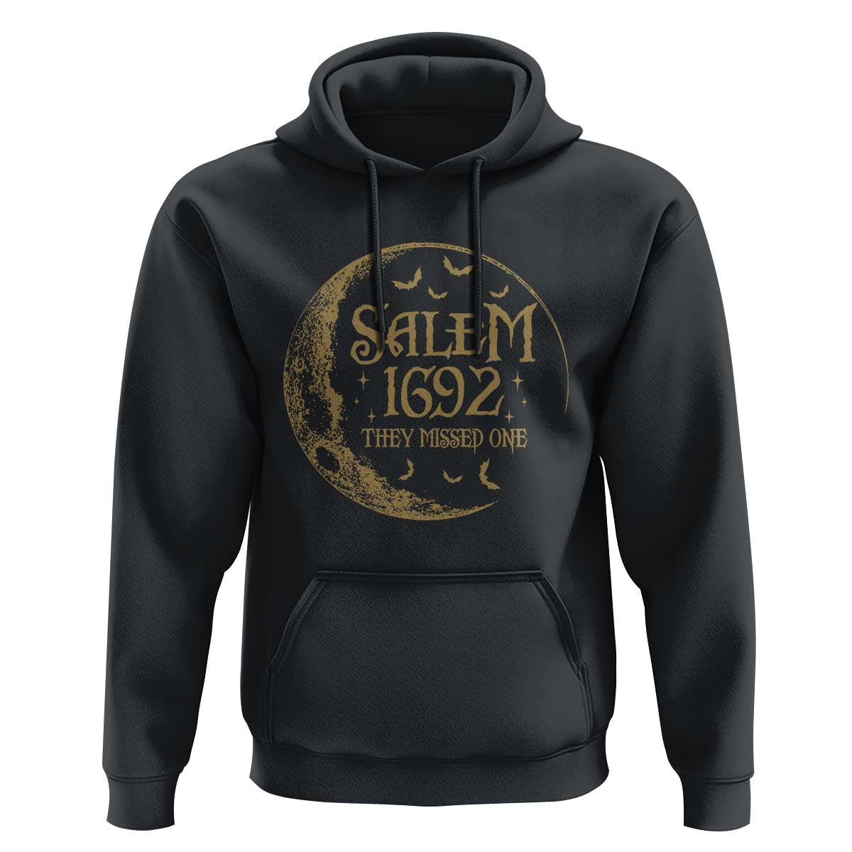 Salem 1692 They Missed One Hoodie Halloween Feminist Witch Trials - Wonder Print Shop
