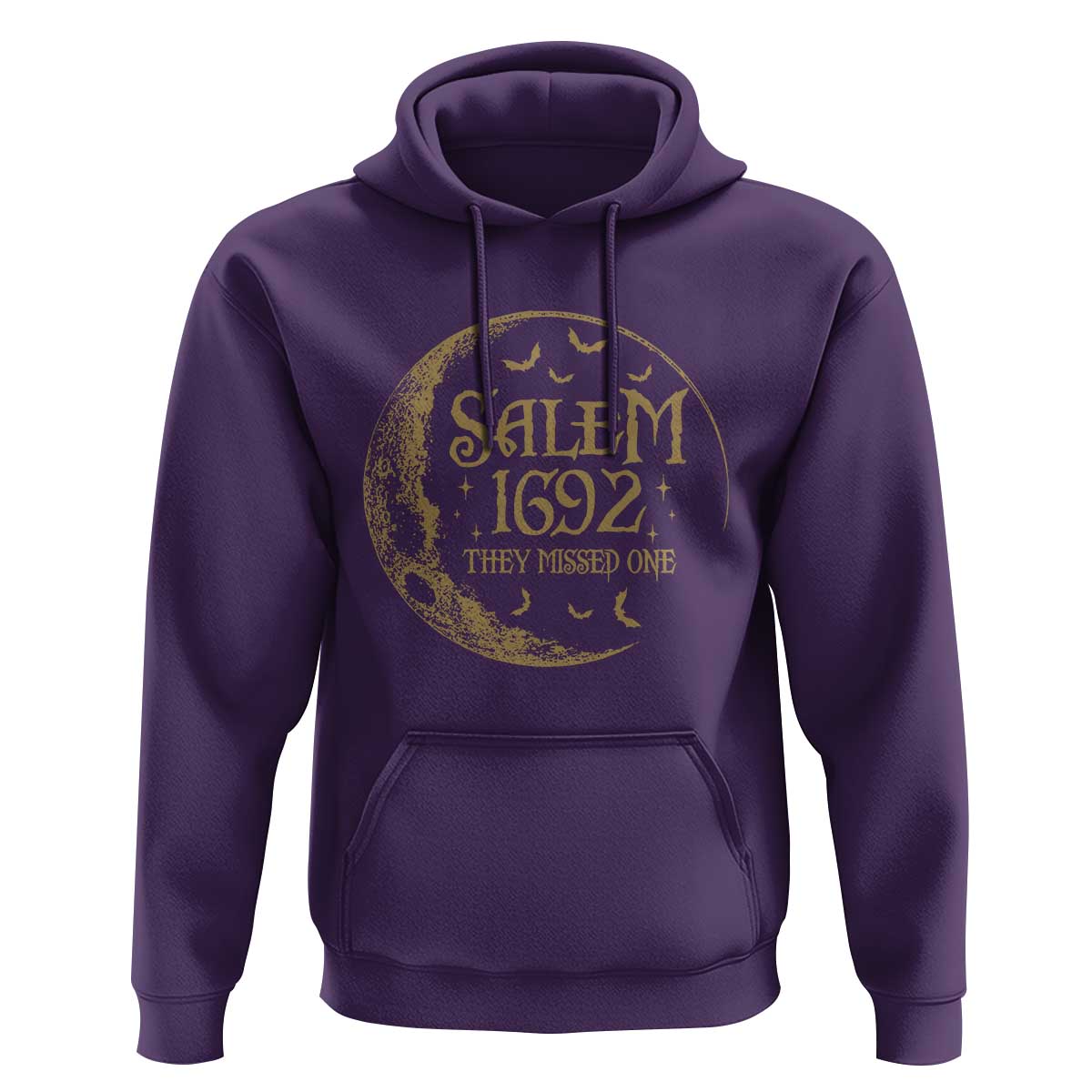 Salem 1692 They Missed One Hoodie Halloween Feminist Witch Trials - Wonder Print Shop