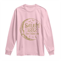 Salem 1692 They Missed One Long Sleeve Shirt Halloween Feminist Witch Trials - Wonder Print Shop